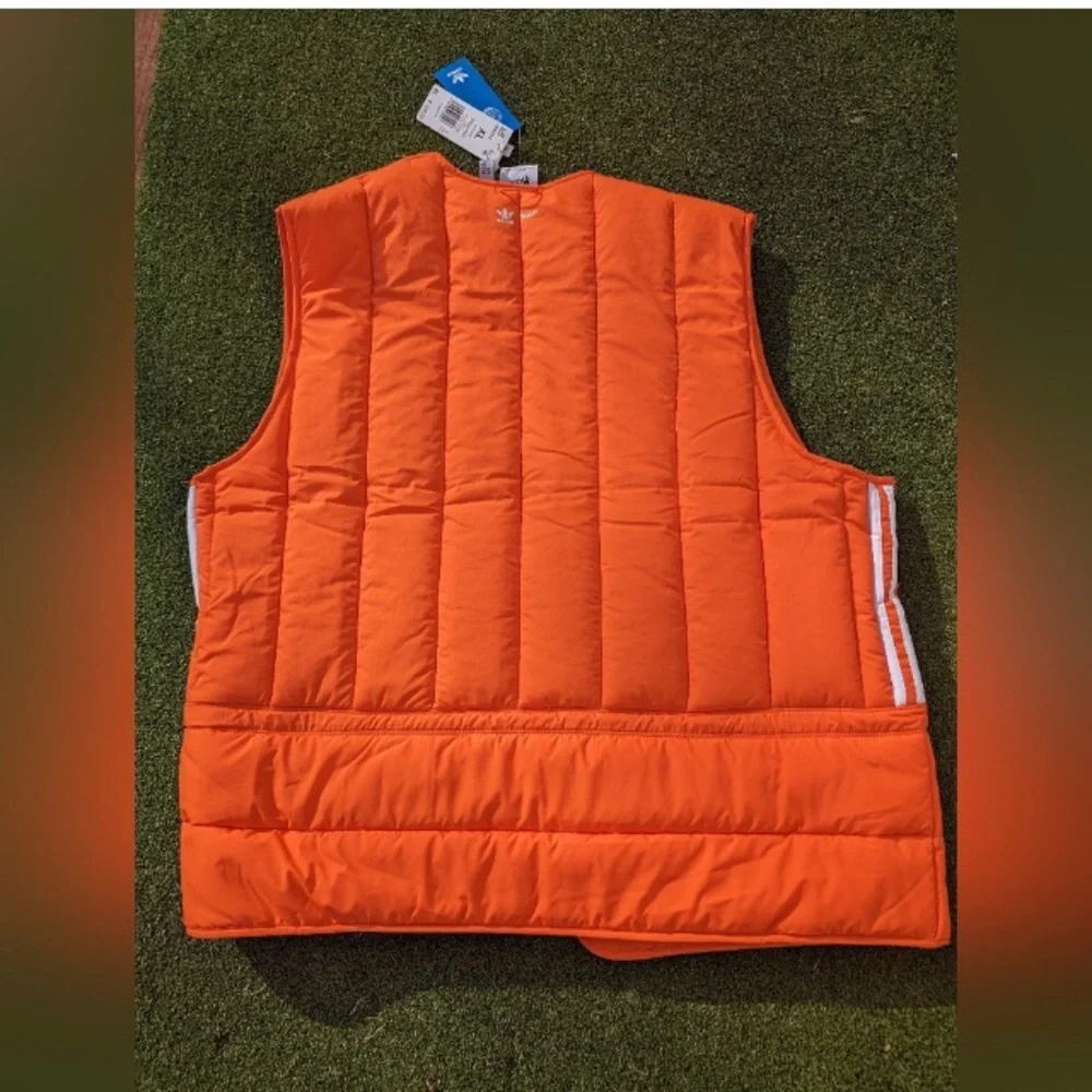 Adidas Originals Parley Vest Adicolor orange  gender neutral adjustable NWT_6